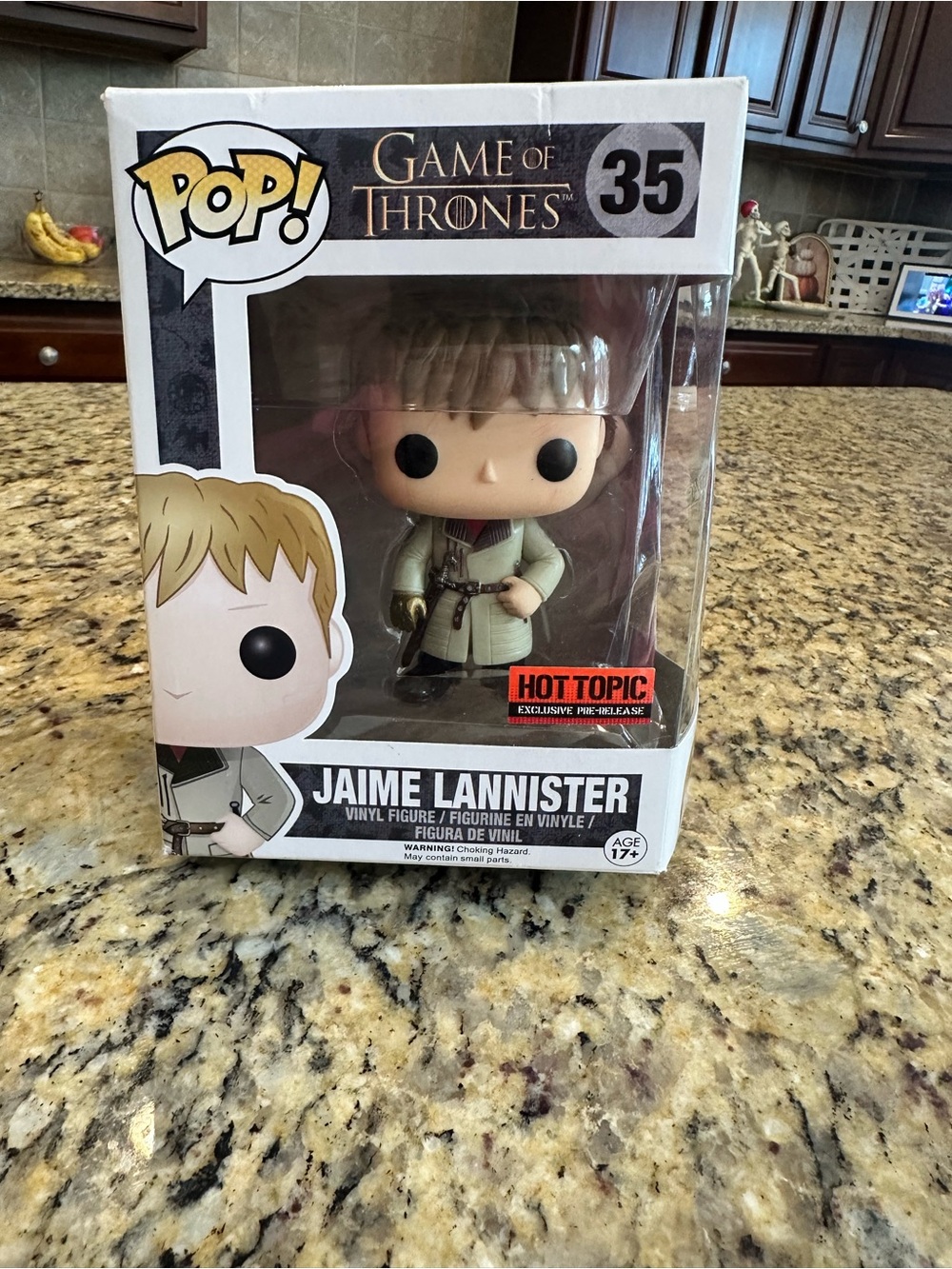 Funko Pop! Game of Thrones Jaime Lannister Vinyl Figure - Beige and Blonde